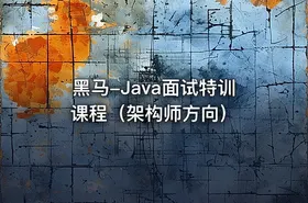黑马-Java面试特训课程（架构师方向）