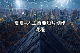 夏夏-人工智能短片创作课程