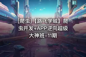 [爬虫]【路飞学城】爬虫开发+APP逆向超级大神班-11期 - getfromcode