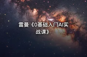 雷曼《0基础入门AI实战课》