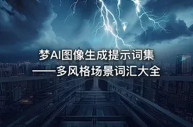 梦AI图像生成提示词集——多风格场景词汇大全