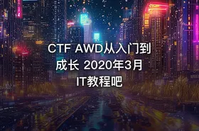 CTF AWD从入门到成长 2020年3月 IT教程吧
