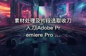 素材处理及片段选取收刀入刀|Adobe Premiere Pro Audio Previews - getfromcode