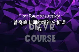 曾奇峰老师的精神分析课程