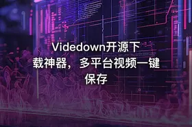 Videdown开源下载神器，多平台视频一键保存