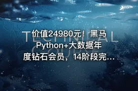 价值24980元！黑马Python+大数据年度钻石会员，14阶段完结无密 - getfromcode