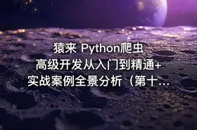 猿来 Python爬虫高级开发从入门到精通+实战案例全景分析（第十三期） - getfromcode