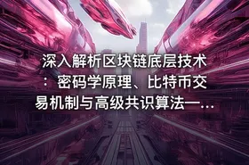 深入解析区块链底层技术：密码学原理、比特币交易机制与高级共识算法——区块链技术精髓全解指南