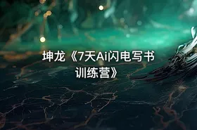 坤龙《7天Ai闪电写书训练营》 - getfromcode