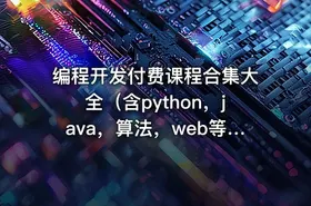 编程开发付费课程合集大全（含python，java，算法，web等技术）【共:653.8G】 - getfromcode