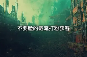 不要脸的截流打粉获客