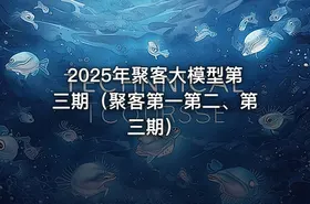 2025年聚客大模型第三期（聚客第一第二、第三期） - getfromcode