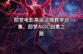 即梦电影高级运镜教学合集，即梦AIGC创意之路