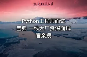 Python工程师面试宝典 一线大厂资深面试官亲授