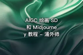 AIGC 绘画 SD 和 Midjourney 教程 - 浦外师