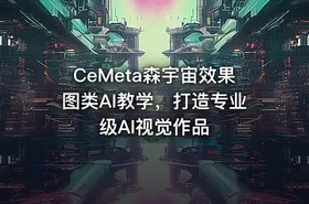 CeMeta森宇宙效果图类AI教学，打造专业级AI视觉作品 - getfromcode