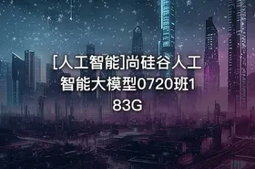[人工智能]尚硅谷人工智能大模型0720班183G - getfromcode