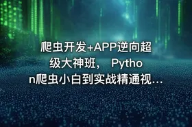 爬虫开发+APP逆向超级大神班， Python爬虫小白到实战精通视频+资料(368G) (更新到... - getfromcode