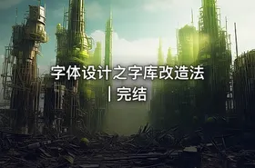 字体设计之字库改造法 | 完结