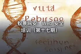 蚁景网安：Web 安全培训（第十七期）