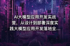 AI大模型应用开发实战营，从设计到部署深度实践大模型应用开发落地全流程 - getfromcode