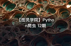 【图灵学院】Python爬虫 12期