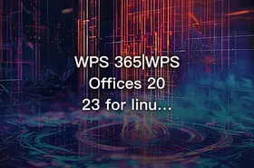 WPS 365|WPS Offices 2023 for linux 教育版 - getfromcode