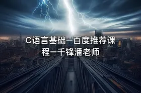 C语言基础–百度推荐课程–千锋潘老师 - getfromcode