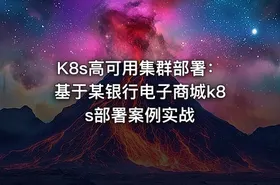 K8s高可用集群部署：基于某银行电子商城k8s部署案例实战