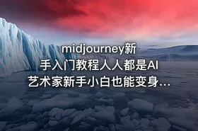 midjourney新手入门教程人人都是AI艺术家新手小白也能变身艺术大师 - getfromcode