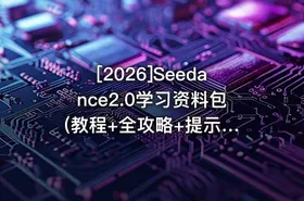 [2026]Seedance2.0学习资料包 (教程+全攻略+提示词) - getfromcode