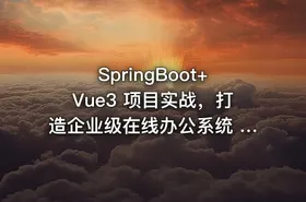SpringBoot+Vue3 项目实战，打造企业级在线办公系统 530