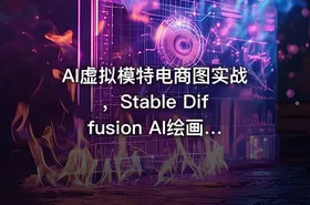 AI虚拟模特电商图实战，Stable Diffusion AI绘画从零基础到精通 - getfromcode
