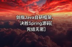 剑指Java自研框架，决胜Spring源码[完结无密]