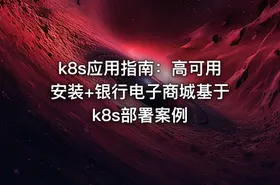 k8s应用指南：高可用安装+银行电子商城基于k8s部署案例