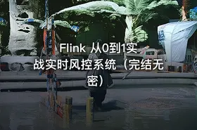 Flink 从0到1实战实时风控系统（完结无密）