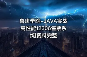 鲁班学院-JAVA实战高性能12306售票系统|资料完整 - getfromcode