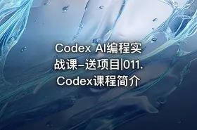 Codex AI编程实战课-送项目|011.Codex课程简介 - getfromcode