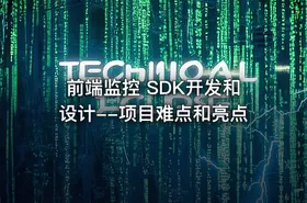 前端监控 SDK开发和设计--项目难点和亮点