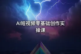 AI短视频零基础创作实操课