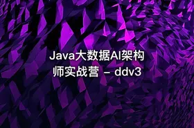 Java大数据AI架构师实战营 - ddv3