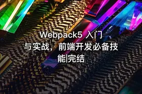 Webpack5 入门与实战，前端开发必备技能|完结