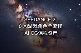 SEEDANCE 2.0 AI游戏角色全流程|AI CG课程资产 - getfromcode