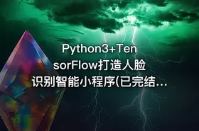 Python3+TensorFlow打造人脸识别智能小程序(已完结)