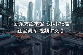 新东方绘本馆《小小托福红宝词库 视频讲义 》