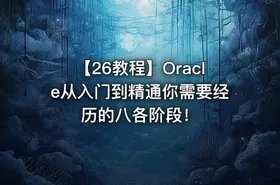 【26教程】Oracle从入门到精通你需要经历的八各阶段！ - getfromcode