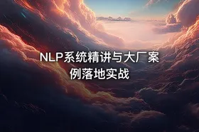 NLP系统精讲与大厂案例落地实战 - getfromcode