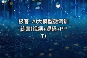 极客-AI大模型微调训练营(视频+源码+PPT) - getfromcode