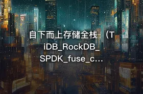 自下而上存储全栈 （TiDB_RockDB_SPDK_fuse_ceph_NVMe） - getfromcode