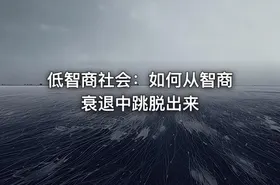 低智商社会：如何从智商衰退中跳脱出来